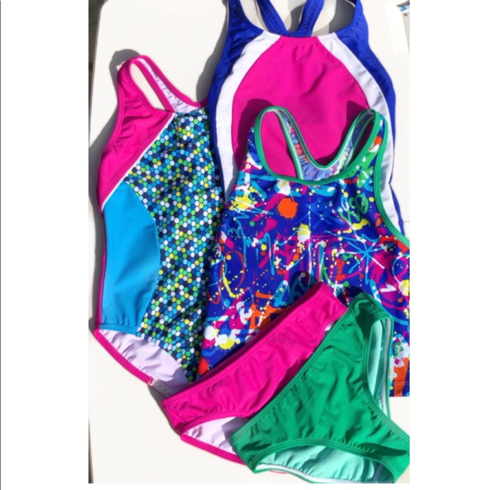 NWOT Speedo Youth Girls Bundle - Swimsuits